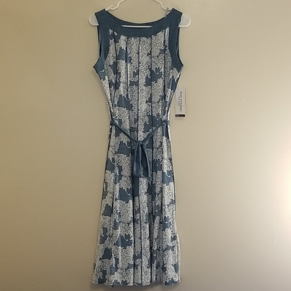perceptions new york floral dress